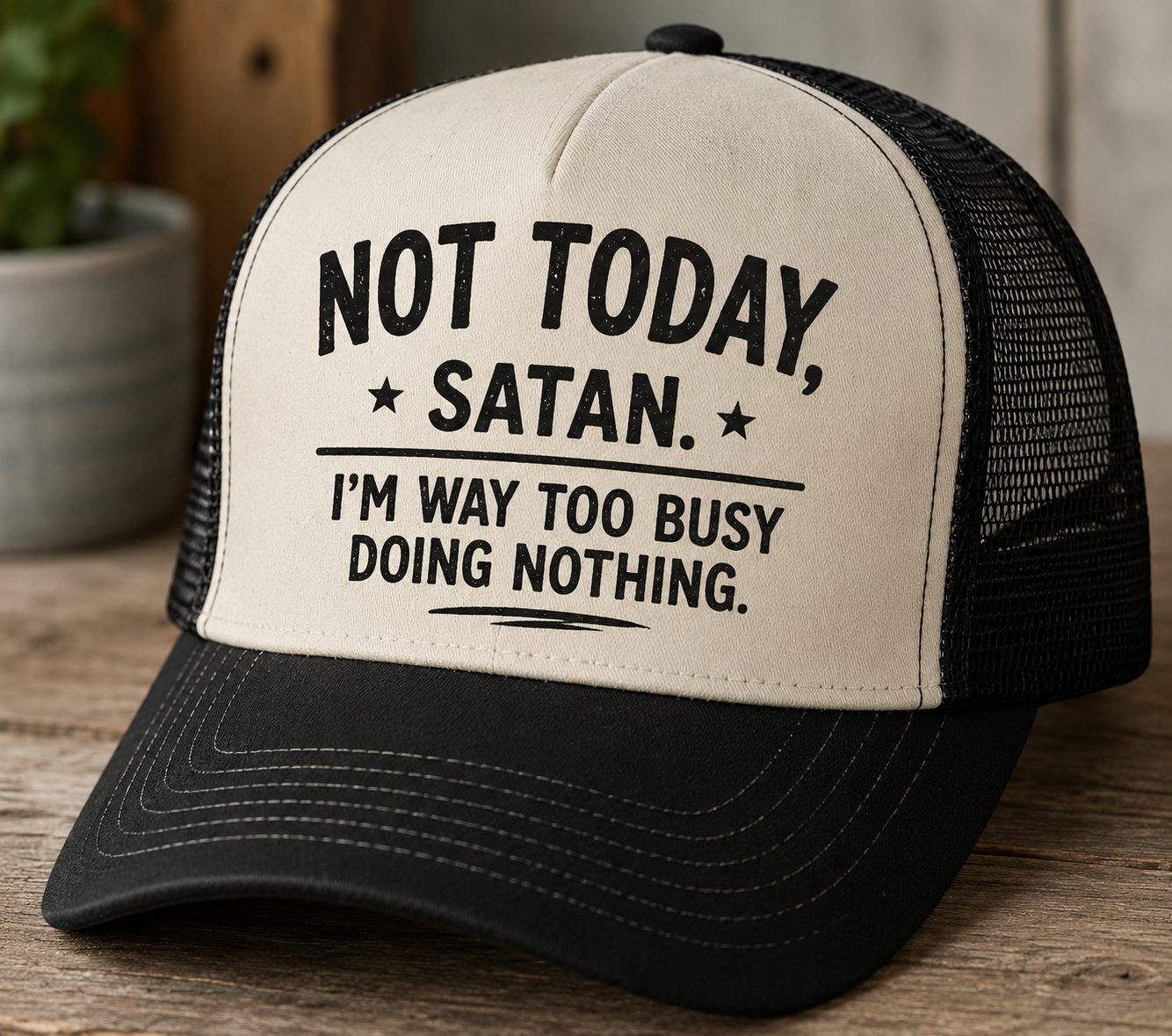 Hats: Mid Profile Structured Hat