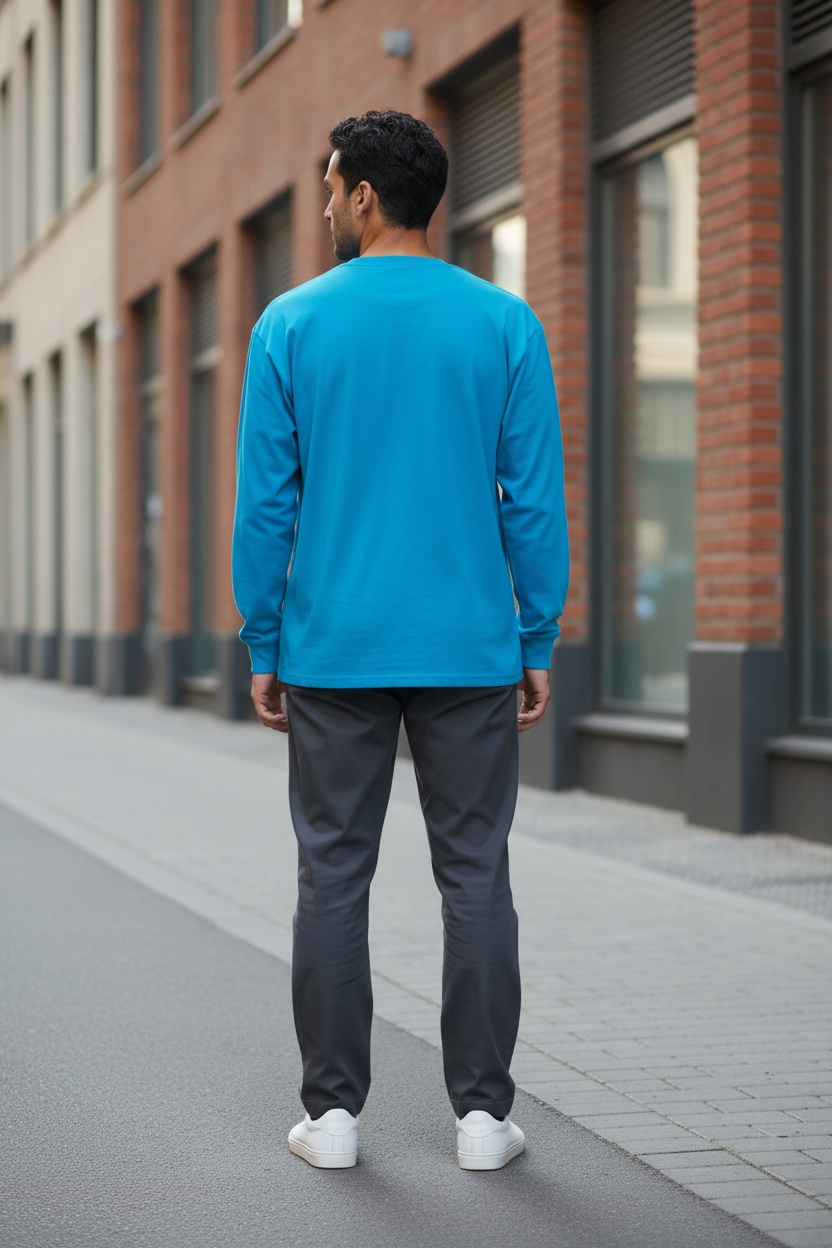 Unisex Long Sleeve Cotton