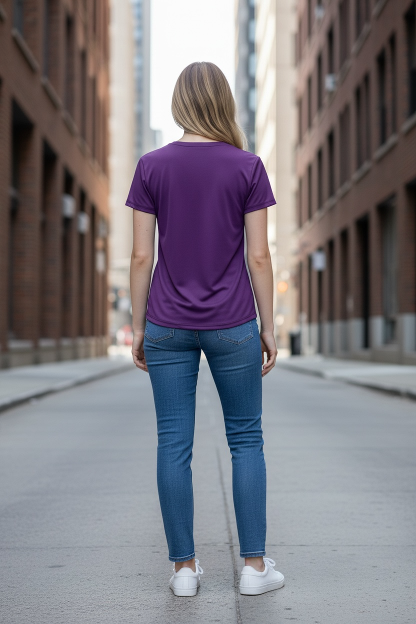 Women's Short Sleeve Polyester
