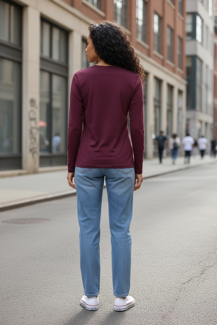 Women's Long Sleeve Polyester