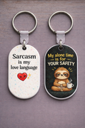 Keychain : Oval